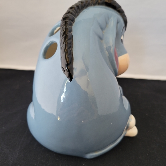 Vintage Disney ceramic Winnie the Pooh Eeyore toothbrush or pencil pen holder - Picture 5 of 13